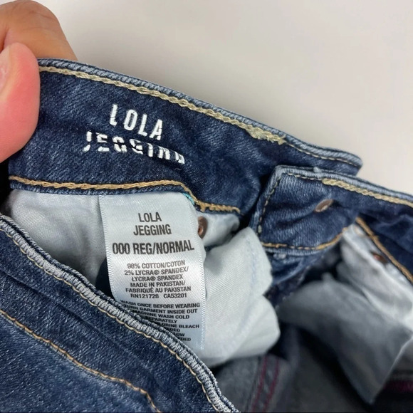 Aeropostal Distressed Lola Jeggings Sz 000 - Picture 10 of 10
